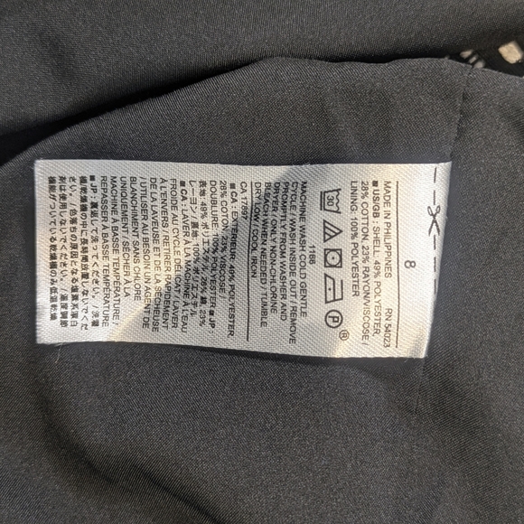 Banana Republic Black and White Pencil Skirt - Picture 11 of 11